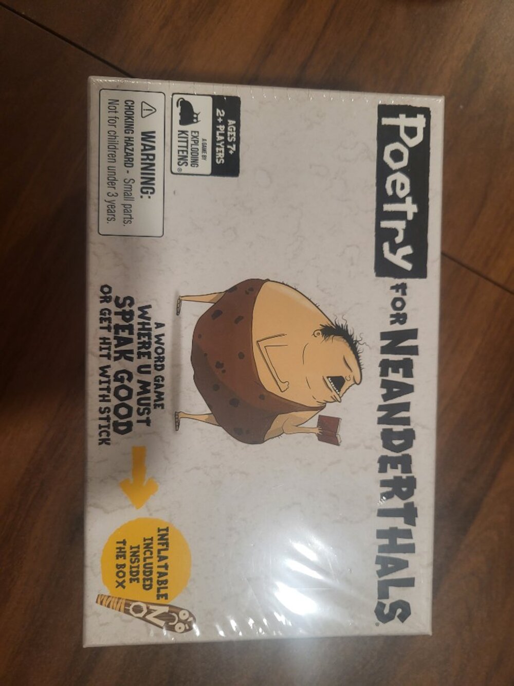 Poetry for Neanderthals